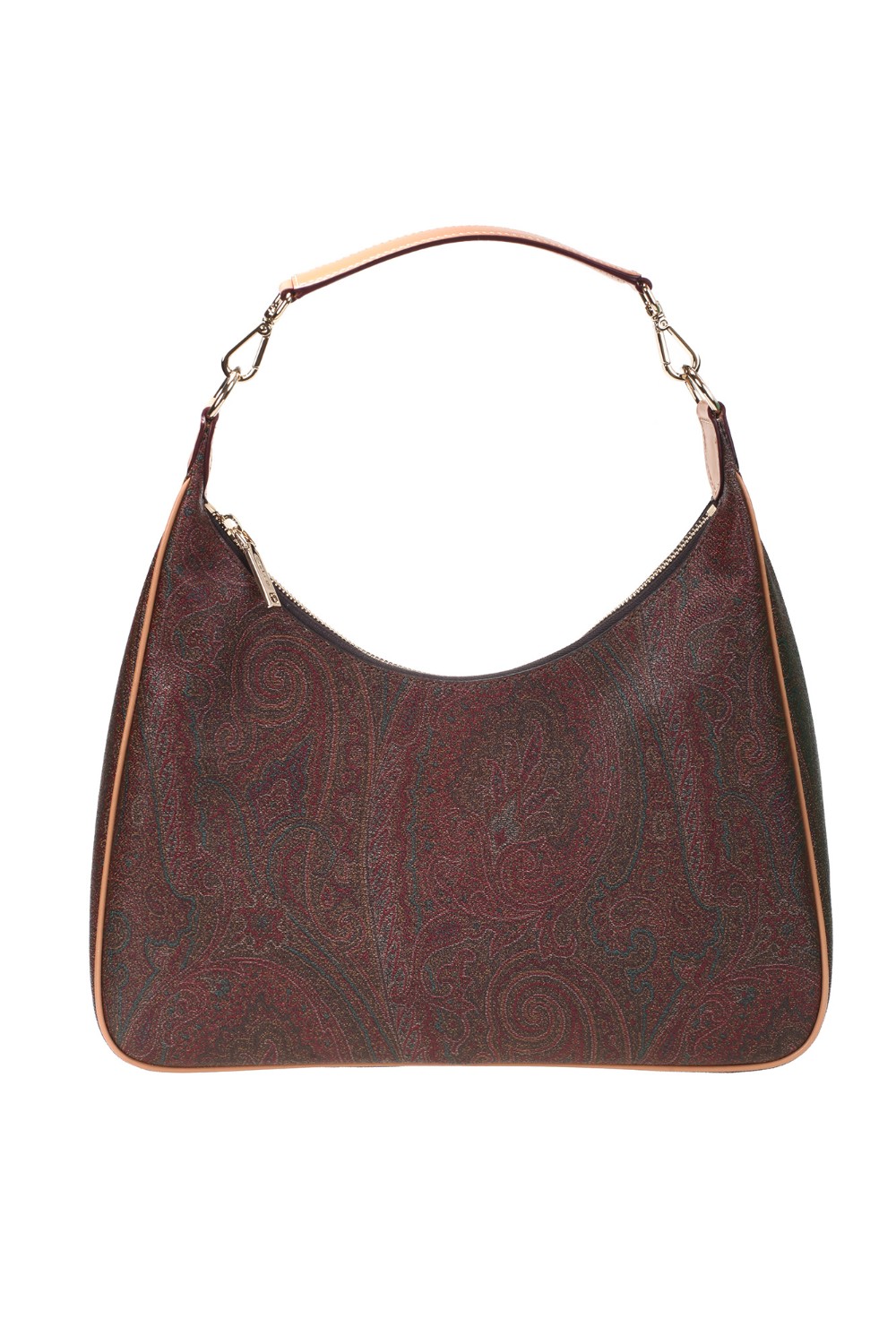 shop ETRO  Borsa: Etro borsa a mano realizzata nell'iconico tessuto Paisley jacquard e impreziosita da dettagli in pelle.
Tessuto di cotone Paisley jacquard spalmato con grana opaca e doppiato in tela.
Finiture: 100% pelle di vitello.
Fodera: 66% cotone, 34% poliestere.
Manico regolabile.
Chiusura con cerniera.
Tasca interna applicata.
Accessori metallici con finitura dorata.
Fodera in tessuto logato ETRO.
DImensioni: 33 x 31 7 cm.
Composizione: 100% Pelle.
Fabbricato in Italia.. 0N800 8010-0600 number 129660